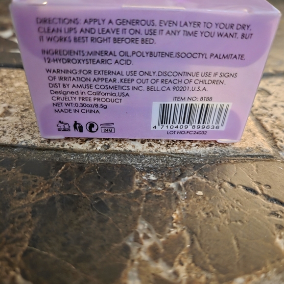 Amuse Hydra Lips Hydrating Lip Mask NEW IN BOX - Picture 4 of 4